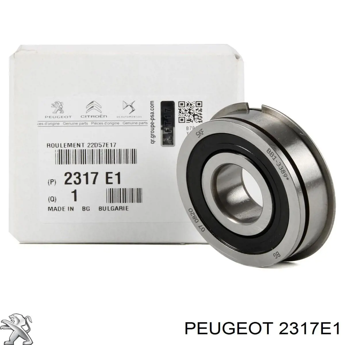 Підшипник КПП Peugeot/Citroen 2317E1 ціна, від 23.74 USD