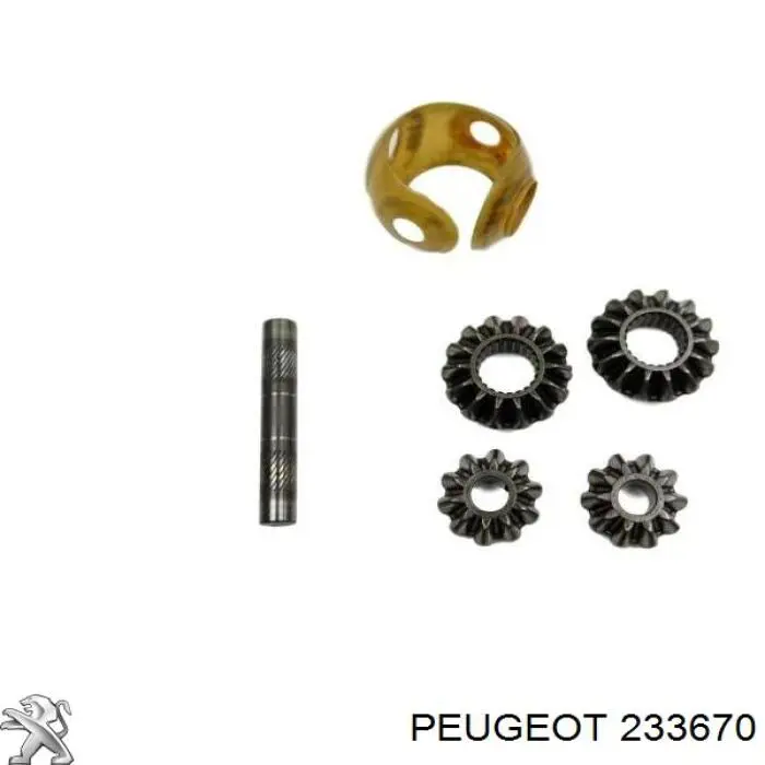 Шестерня 3-ї передачі, ведена Peugeot/Citroen 233670