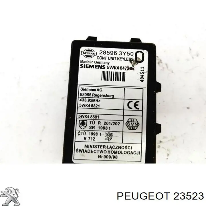 Прокладка кришки горловини, маслозаливної Peugeot/Citroen 023523 ціна, від 1.13 USD