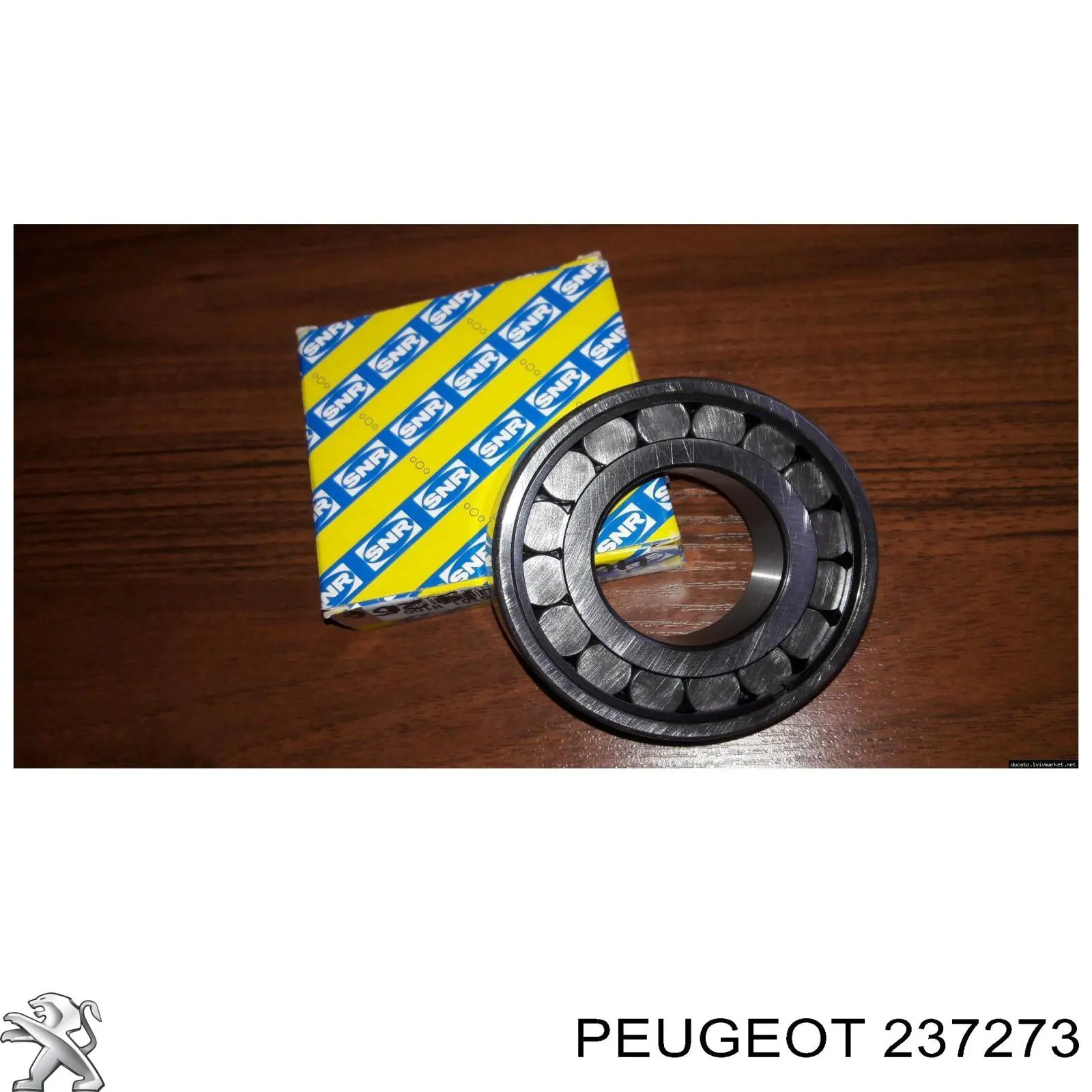 237273 Peugeot/Citroen підшипник вторинного валу коробки