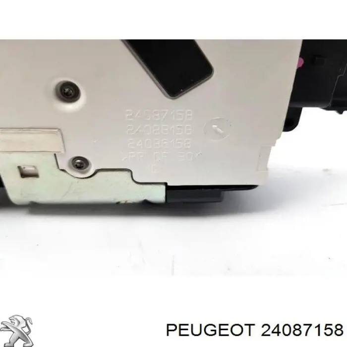 24087158 Peugeot/Citroen Замок водійських дверей