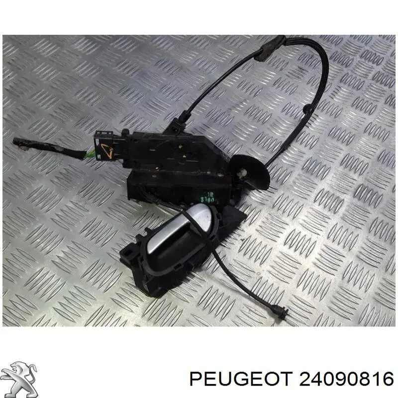 Мотор-привід відкр/закр. замка двері, задньої, лівої 24090816 Peugeot/Citroen