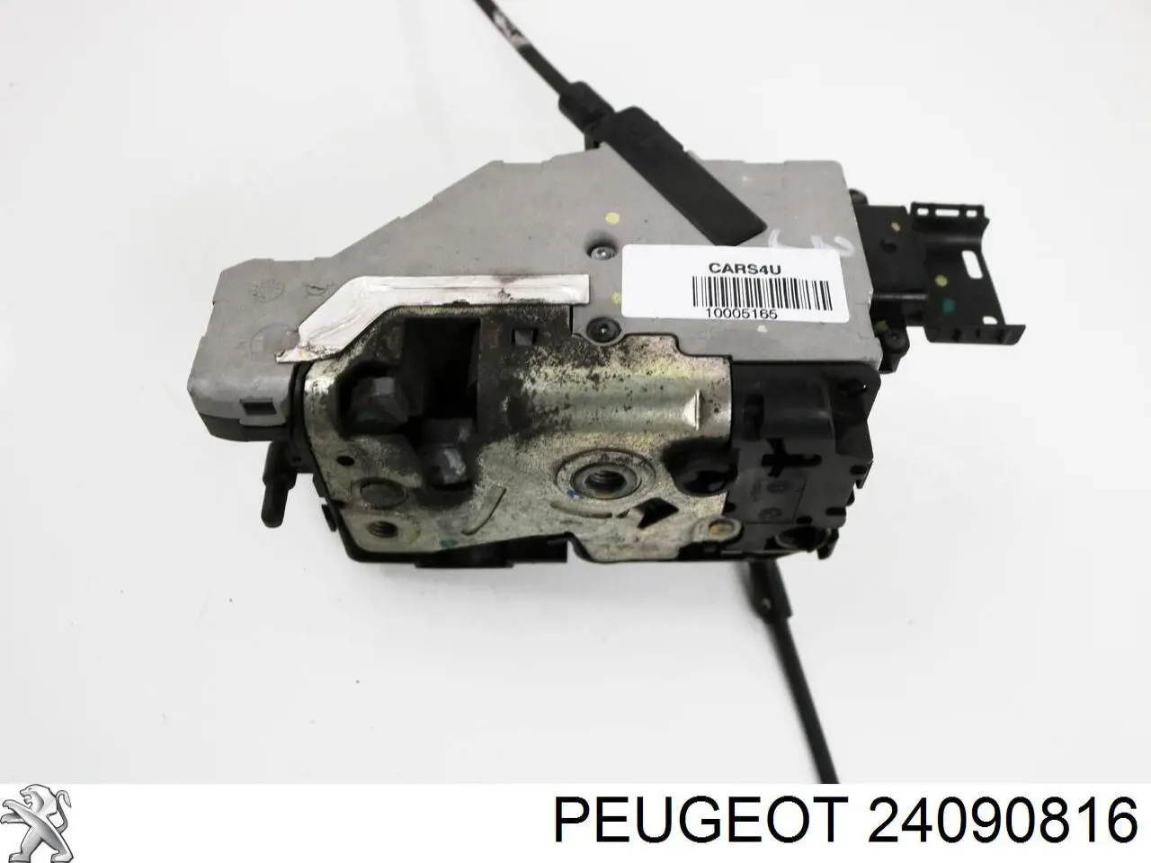 24090816 Peugeot/Citroen Актуатор дверей, задніх, лівих