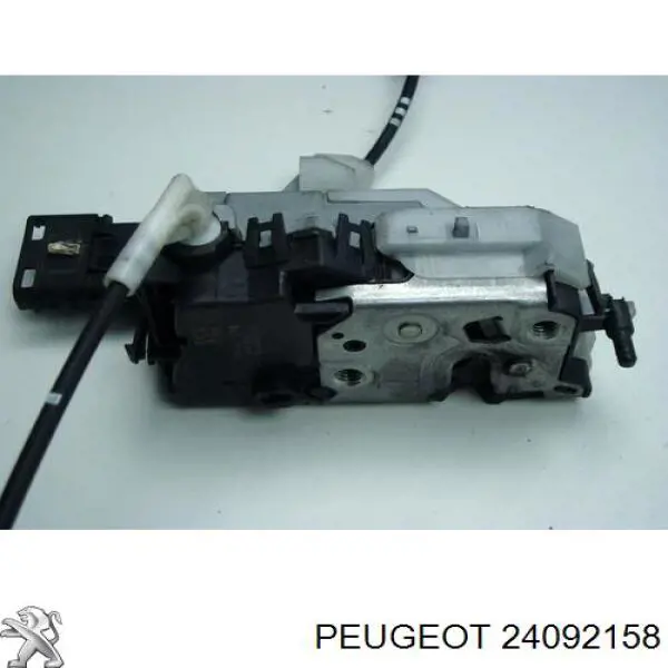 24092158 Peugeot/Citroen Замок задніх дверей, лівих