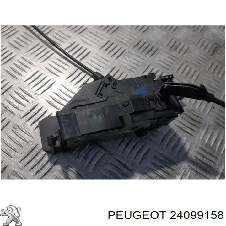24099158 Peugeot/Citroen Замок задньої дверї, правої