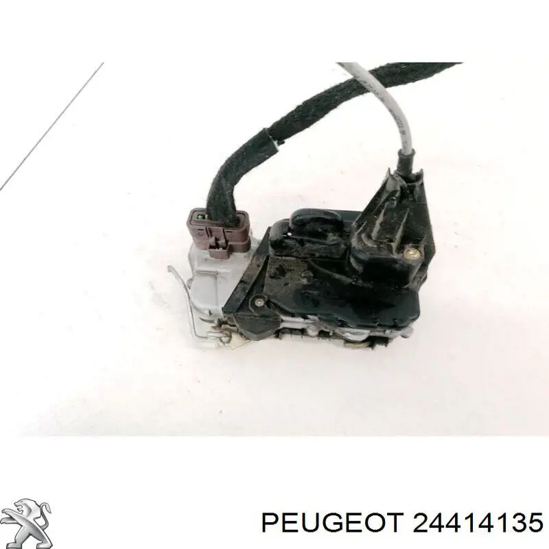 0133072 Opel Замок задньої дверї, правої