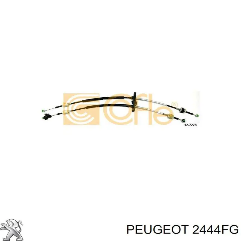 Купити 2444FG Peugeot/Citroen Трос перемикання передач