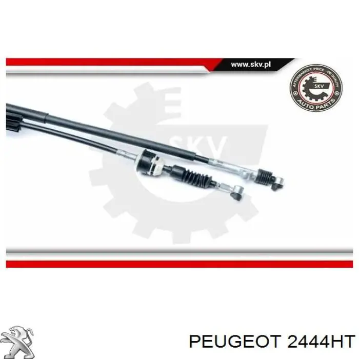 Купити 2444HT Peugeot/Citroen Трос перемикання передач