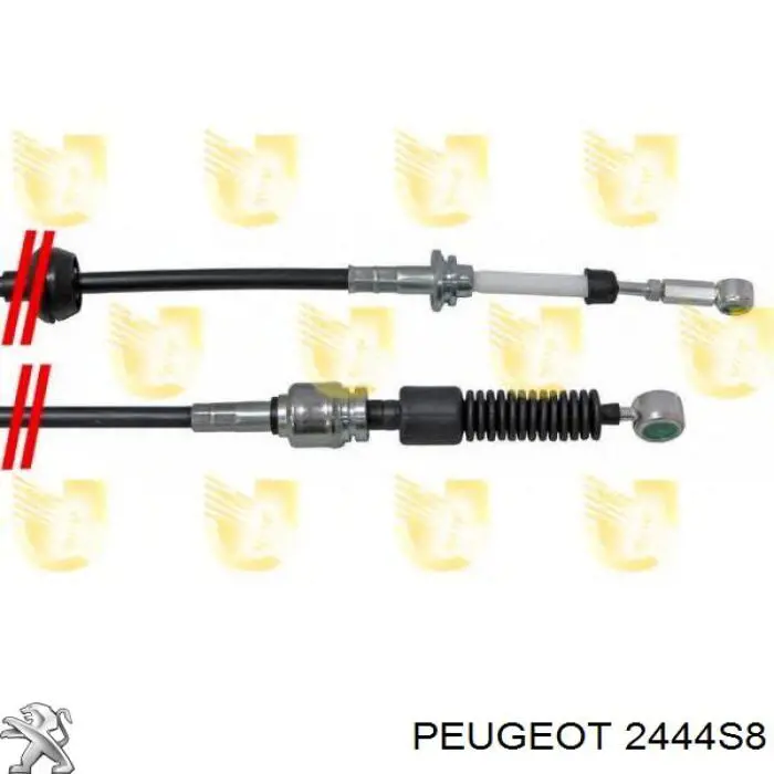 Трос перемикання передач, вибору передачі Peugeot/Citroen 2444S8 ціна, від 32.20 USD