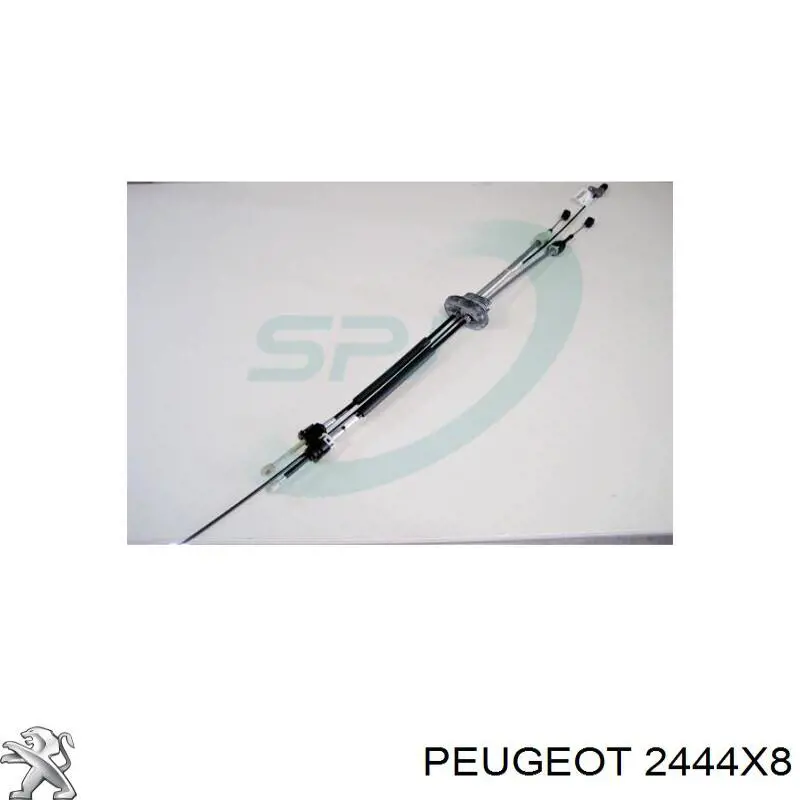 Купити 2444X8 Peugeot/Citroen Трос перемикання передач