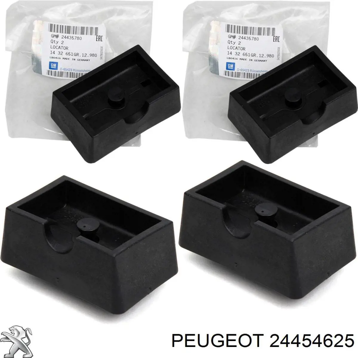 24454625 Peugeot/Citroen Перемикач підрульовий, лівий