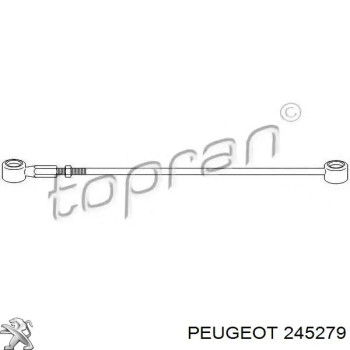 245279 Peugeot/Citroen Кронштейн куліси КПП