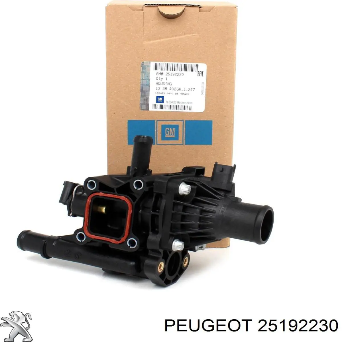 Кожух термостата Peugeot/Citroen 25192230 ціна, від 48.54 USD