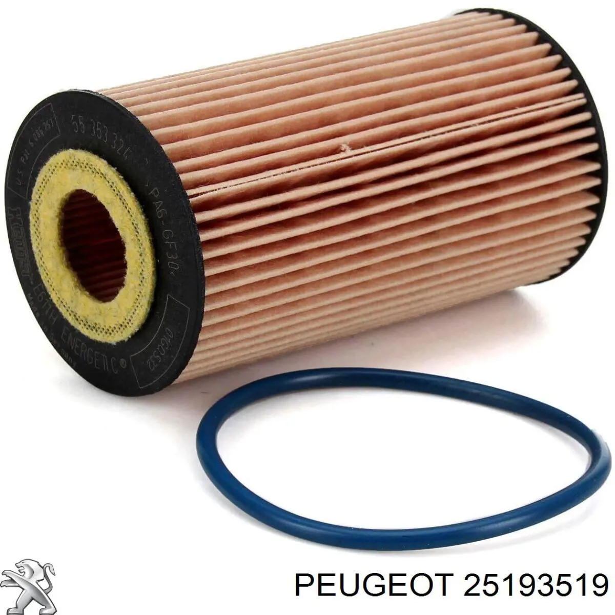 Сальник коленвала двигуна, передній Peugeot/Citroen 25193519 ціна, від 3.95 USD