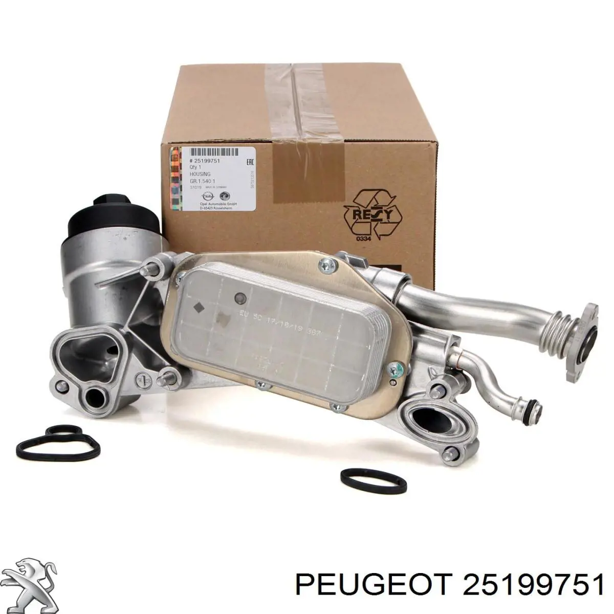 Корпус масляного фільтра Peugeot/Citroen 25199751 ціна, від 90.52 USD
