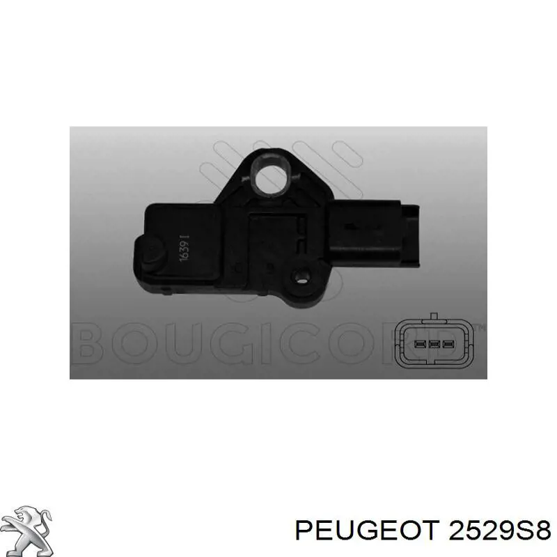 Купити 2529S8 Peugeot/Citroen Датчик швидкості обертання валу АКПП