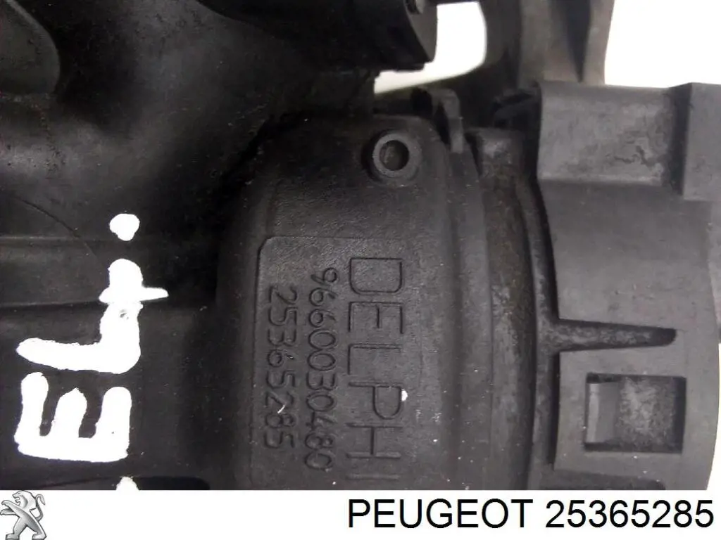 Дросельна заслінка компресора наддуву Peugeot 308 SW (Пежо 308)