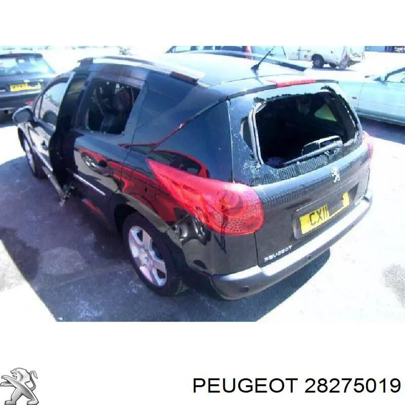 28275019 Peugeot/Citroen Дросільна заслінка в зборі