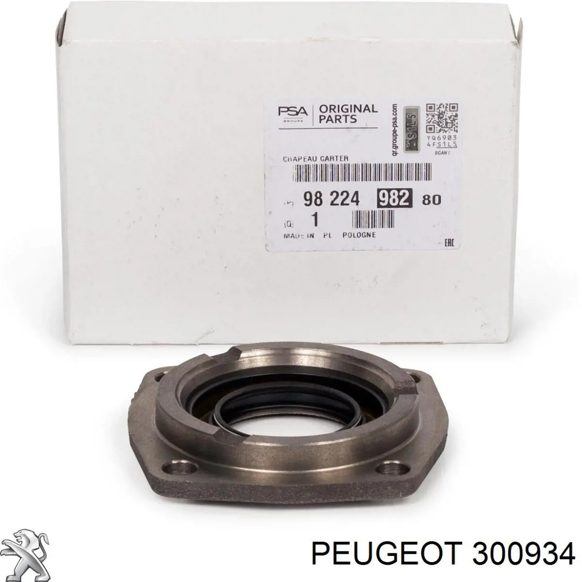 Купити 300934 Peugeot/Citroen Сальник піввісі переднього моста, лівої