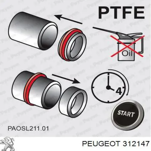 312147 Peugeot/Citroen 