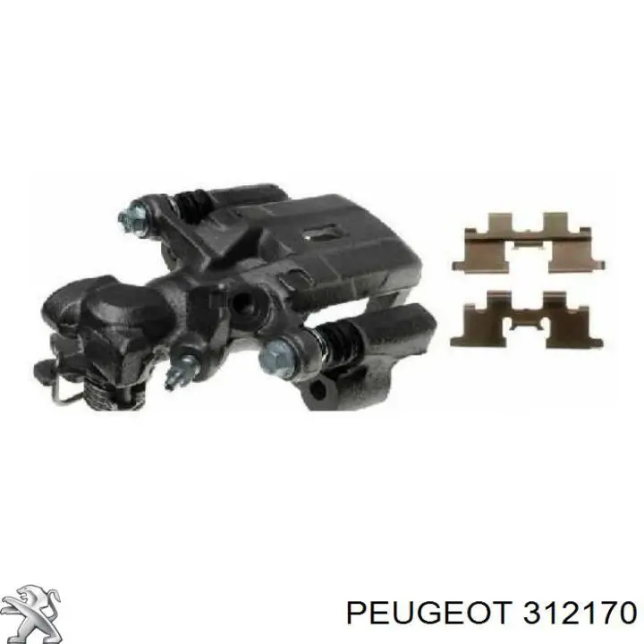 Купити 312170 Peugeot/Citroen Сальник піввісі переднього моста, лівої