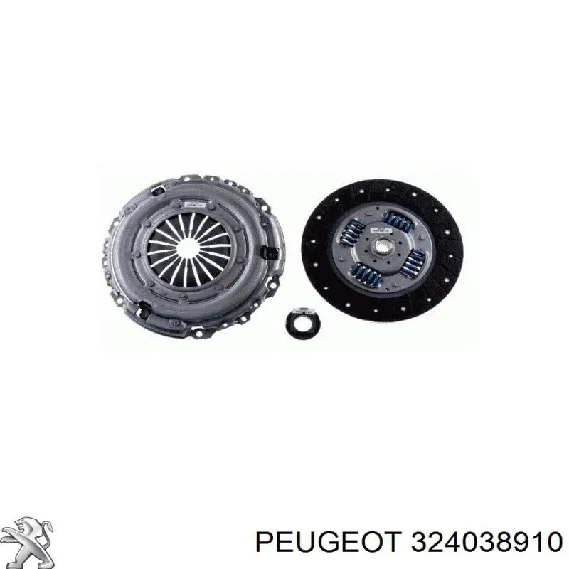 324038910 Peugeot/Citroen диск зчеплення