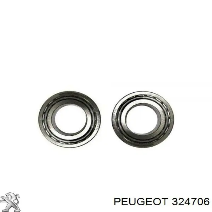 324706 Peugeot/Citroen Підшипник піввісі переднього моста