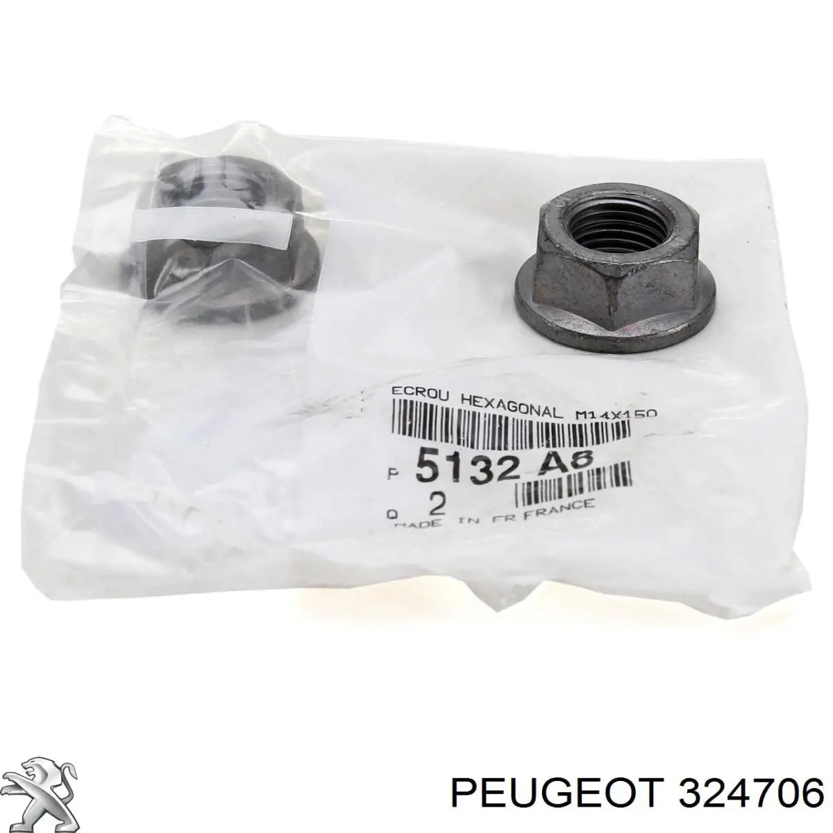 Підшипник піввісі переднього моста 324706 Peugeot/Citroen