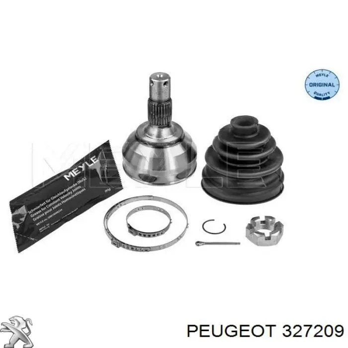 ШРУС зовнішній передній 327209 Peugeot/Citroen