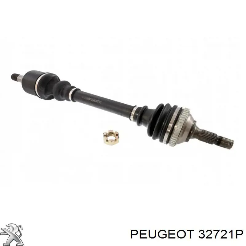 Привід передній лівий Peugeot/Citroen 32721P ціна, від 78.92 USD