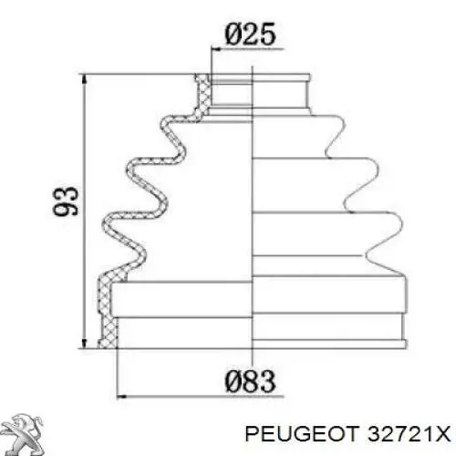  32721X Peugeot/Citroen
