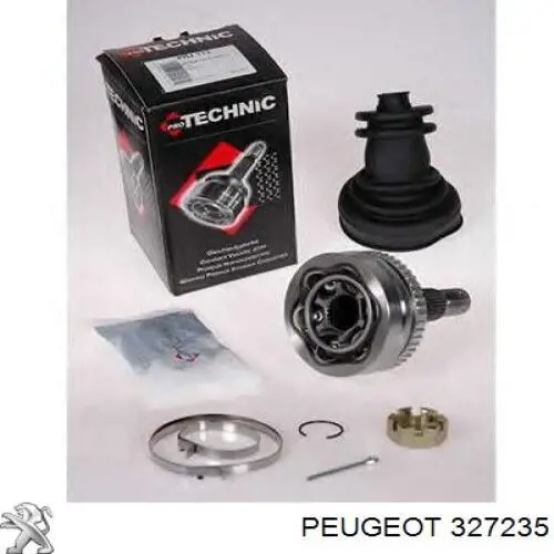 Ліва піввісь 327235 Peugeot/Citroen