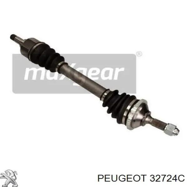 32724C Peugeot/Citroen Привід лівий