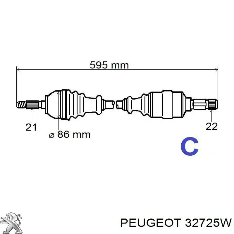  XX32725W Market (OEM)