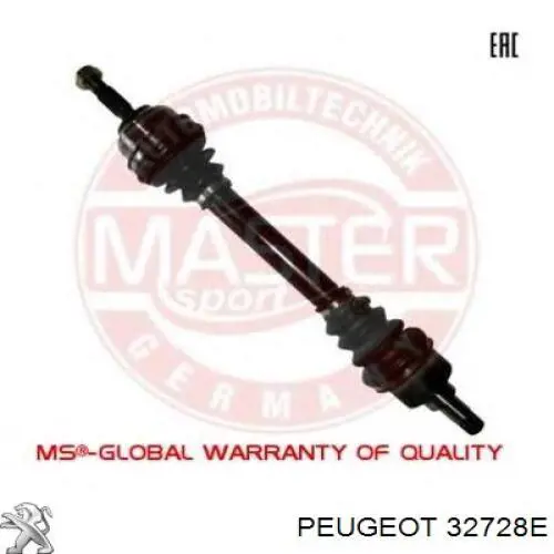 Привід передній лівий Peugeot/Citroen 32728E ціна, від 76.99 USD