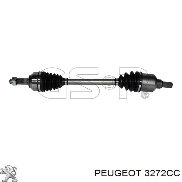 Купити 3272CE Peugeot/Citroen Ліва піввісь