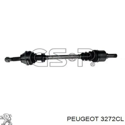 Купити 3272CL Peugeot/Citroen Ліва піввісь