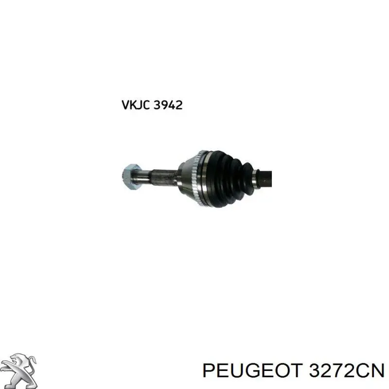 3272CN Peugeot/Citroen Привід лівий