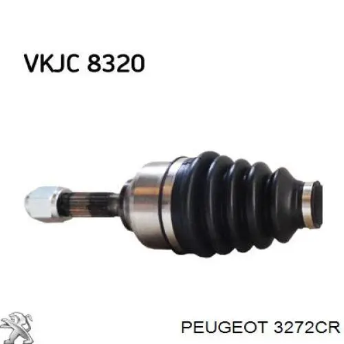 Купити 3272CR Peugeot/Citroen Ліва піввісь