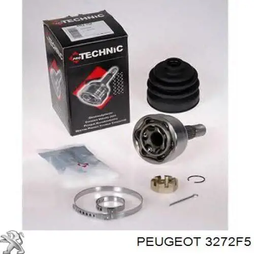 3272F5 Peugeot/Citroen Привід лівий