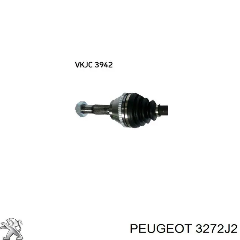 Купити 3272J2 Peugeot/Citroen Ліва піввісь