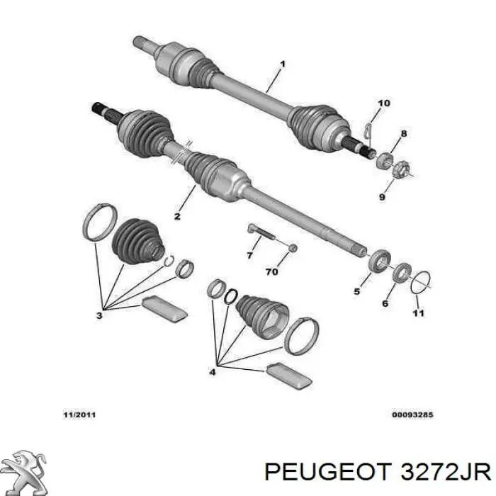  3272JR Peugeot/Citroen