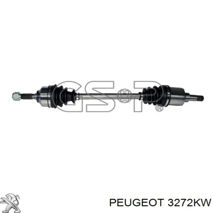 3272KW Peugeot/Citroen Привід лівий