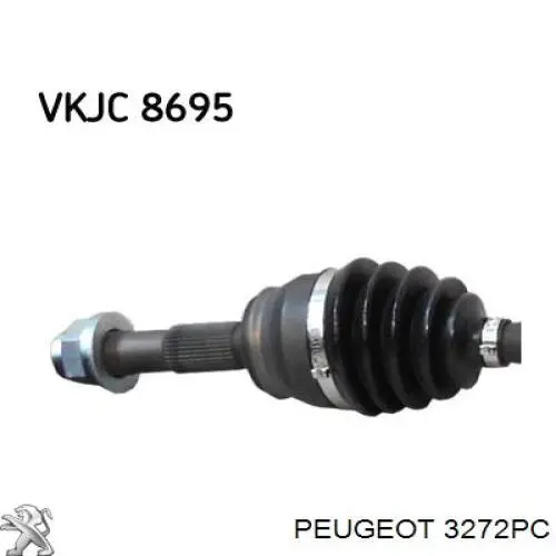 3272PC Peugeot/Citroen Привід лівий