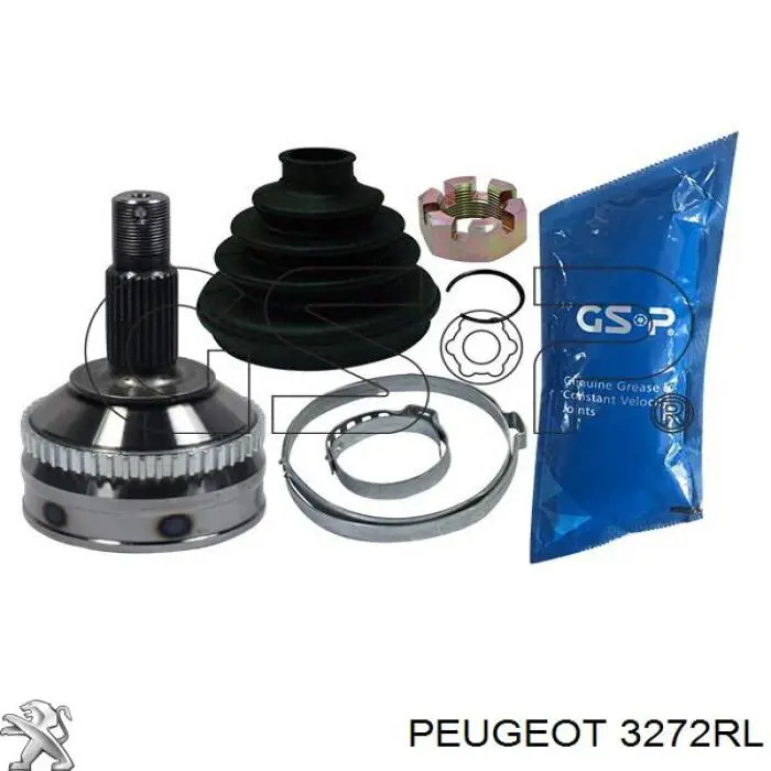 Привід передній лівий Peugeot/Citroen 3272RL ціна, від 84.79 USD