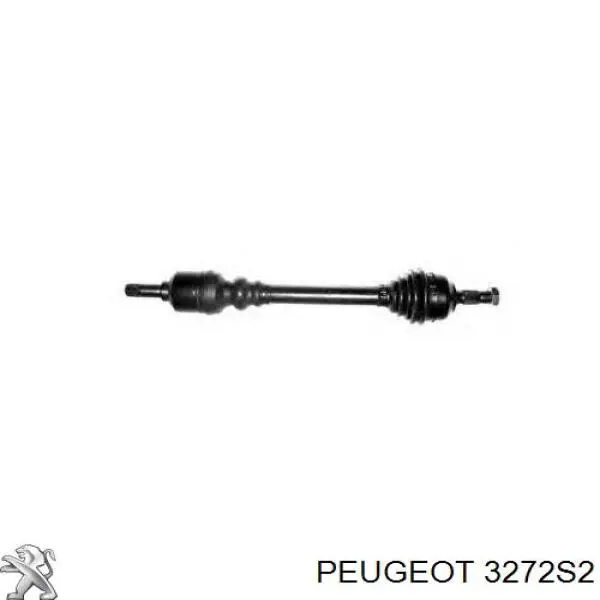Привід передній лівий Peugeot/Citroen 3272S2 ціна, від 125.74 USD