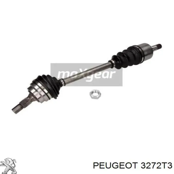 Привід передній лівий Peugeot/Citroen 3272T3 ціна, від 156.67 USD