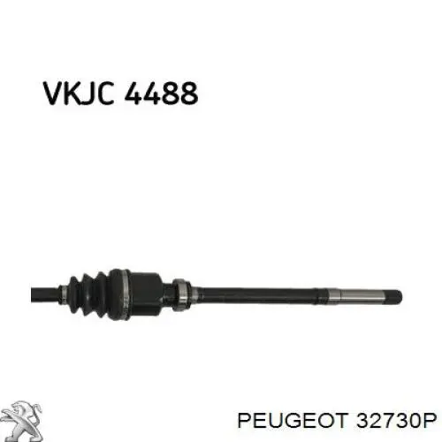 Піввісь передня, права Peugeot/Citroen 32730P ціна, від 89.75 USD