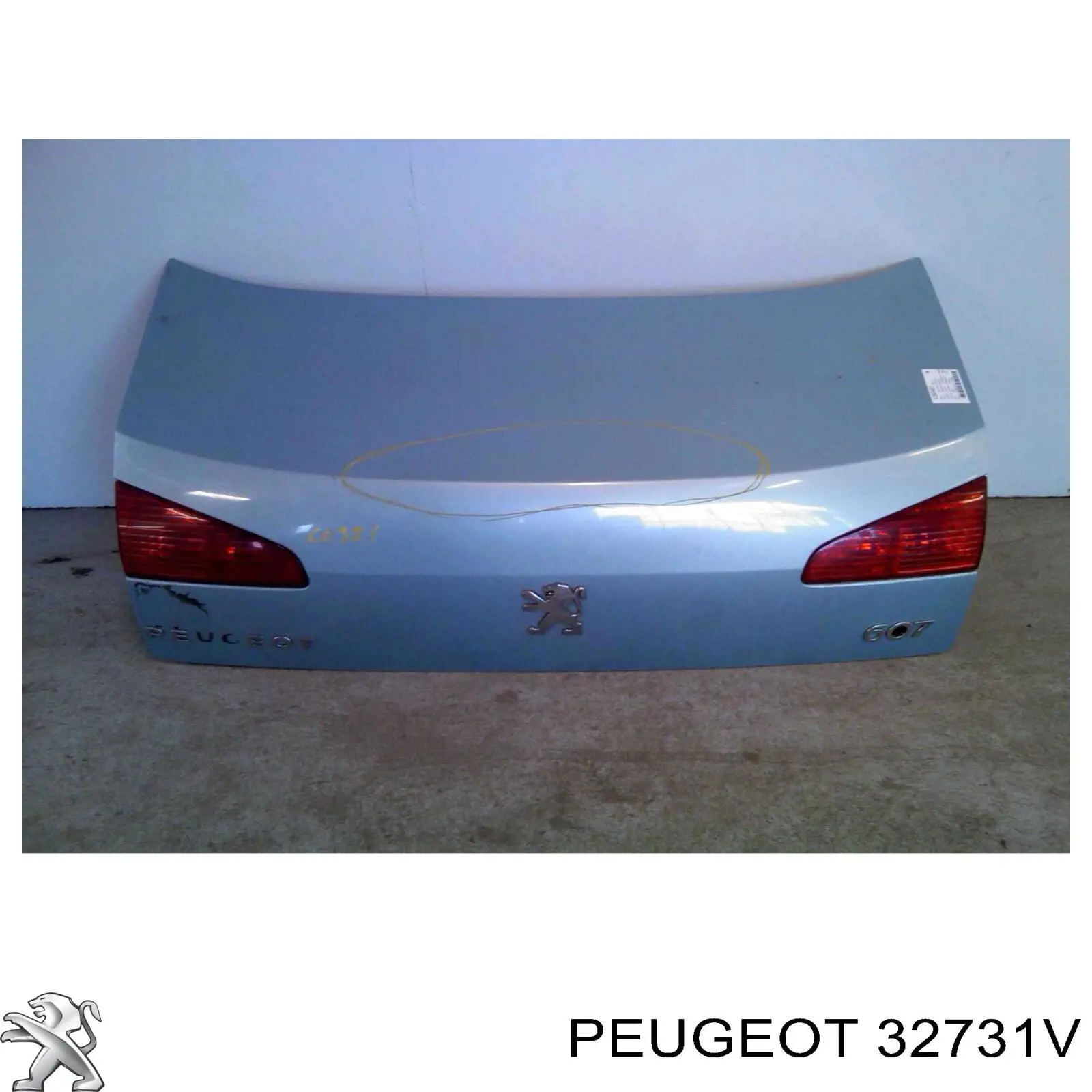 Піввісь (привід) передня, права 32731V Peugeot/Citroen