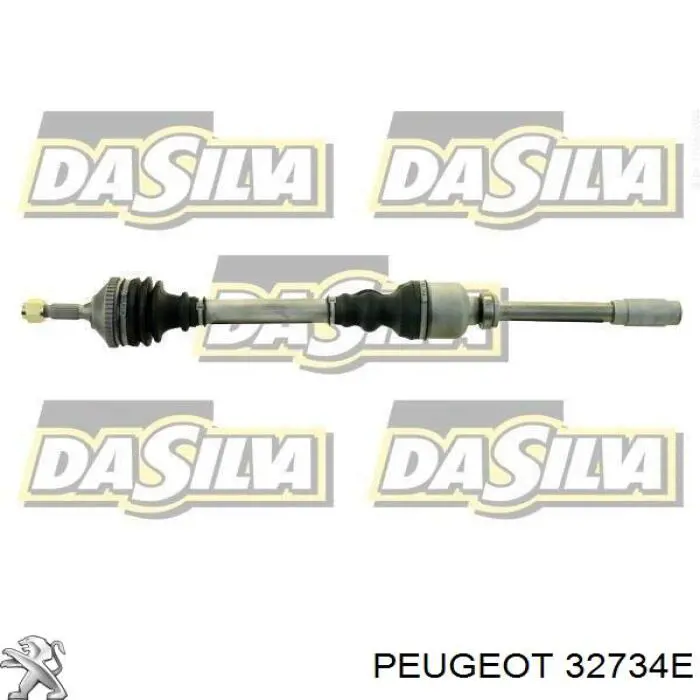 Піввісь передня, права Peugeot/Citroen 32734E ціна, від 220.26 USD